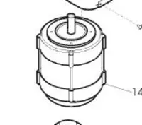 Двигатель SIRMAN для TC22/IP30 LF1838303