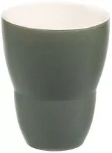 Чашка кофейная P.L. Proff Cuisine Бариста 81223317 фарфор, 500 мл, D=9,5, H=11,7 см, темно-зеленый