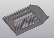 Подсветка для зонта пристенного RESTOINOX ПЗВП-1400