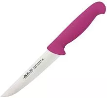 Нож поварской ARCOS 290431 сталь нерж., полипроп., L=250/130, B=23мм, фиолет., металлич.
