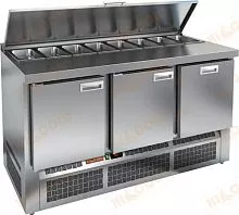 Стол холодильный для салатов HICOLD SLE1-11B GN (1/3)