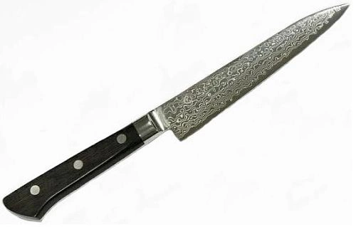 Нож кухонный RYUSEN Bonten Unryu BU-115 сталь VG10, дерево, L=13,5 см
