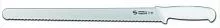 Нож для хлебных изделий SANELLI Supra Colore белая ручка, 36 см S363.036W