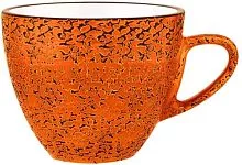 Чашка WILMAX Splash WL-667336/A фарфор, 300 мл, оранжевый