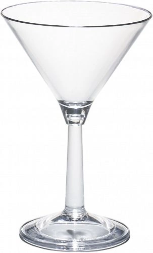 Бокал для мартини CAMBRO Aliso BWM10CW 135 поликарбонат, 310,5мл, D=12,2, H=17,5 см, прозрачный