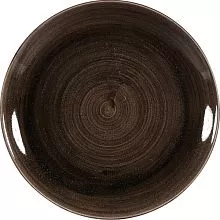Тарелка глубокая CHURCHILL Stonecast Patina PAIBEVB91 фарфор, 1130мл, D=24,8см, черный