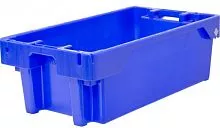 Ящик пищевой Restotara Fish box 40 blue морозостойкий