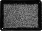 Тарелка мелкая KUTAHYA Magnetite BNTAN23x17DU890220 фарфор, L=23, B=17 см, черный