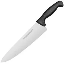 Нож поварской PROHOTEL AS00301-05Bl сталь нерж., пластик, L=380/240, B=55мм, черный, металлич.