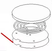 Заглушка ROLLER GRILL для CDE350 66019