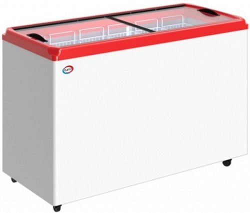 Ларь морозильный ELETTO ЛВН 600 П (СF 600 FE) красный