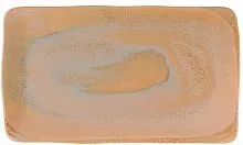 Блюдо прямоугольное PORLAND Stoneware Savanna 11DC37 фарфор, L=37,5, B=21,5, H=2 см, коричневый