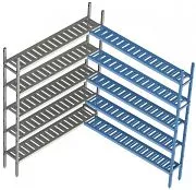 Стеллаж модульный POLAIR LOAD.Me.POLY. 16AL.5PP50.10С