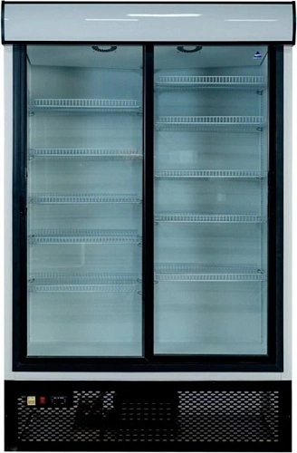 Шкаф морозильный АНГАРА 1000 канапе, распашная стеклянная дверь, -18-20°С