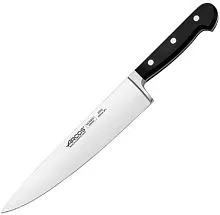 Нож поварской ARCOS 255200 сталь нерж., полиоксиметилен, L=363/230, B=45мм, черный, металлич.