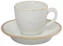 Чашка кофейная PORLAND Seasons 312109 фарфор, 80 мл, D=8,5, H=5,3 см, бежевый