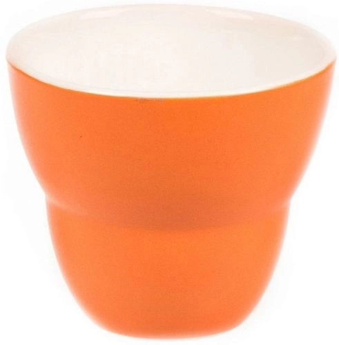 Чашка кофейная P.L. Proff Cuisine Бариста 81223313 фарфор, 250 мл, D=9, H=8 см, оранжевый