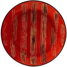 Тарелка глубокая WILMAX Scratch WL-668228/A фарфор, 500 мл, D=28,5 см, красный