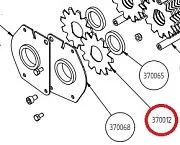 Нож KT для KT-PK 370012