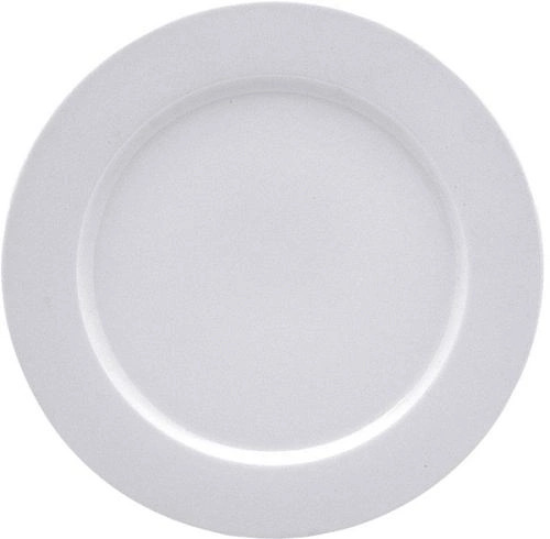 Тарелка плоская PORLAND Soley 04A+P000665 фарфор 22 см, белый