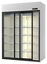 Шкаф холодильный ENTECO Случь 1400 ШС двери купе