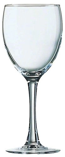 Бокал для вина ARCOROC Принцесса P3263 стекло, 310 мл, D=7, H=19,6 см. прозрачный