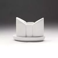 Набор для специй на подставке (соль, перец, зубочистки) «COLLAGE» 90 мм фк886