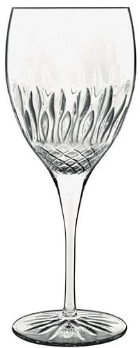 Бокал для вина LUIGI BORMIOLI Диамант стекло, 520мл, D=9,4, H=23,5 см, прозрачный