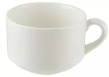 Чашка кофейная BONNA Уайт BNC03CF фарфор, 280 мл, белый