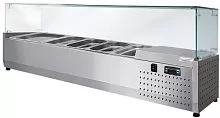 Витрина настольная холодильная FINIST ToppingBox НХВсп-4,5, с прямоугольным стеклом