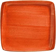 Тарелка квадратная Bonna TERRACOTA AURA ATC MOV 28 KR (22х20 см)