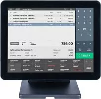 POS моноблок POSCENTER Atlas (15", PCAP, J4125, RAM 8Gb, SSDM2 128Gb, MSR) без ОС