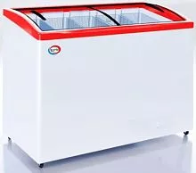 Ларь морозильный ELETTO ЛВН 400 Г (СF 400 CE) красный