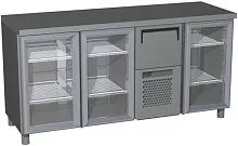 Стол холодильный CARBOMA T57 M3-1-G X7 9006-1 корпус серый, без борта (BAR-360C)