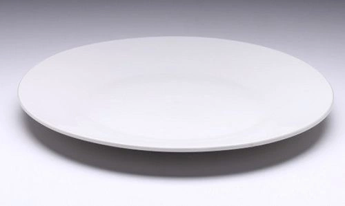 Тарелка мелкая TVIST Ivory фк4003 фарфор, D=23 см, белый