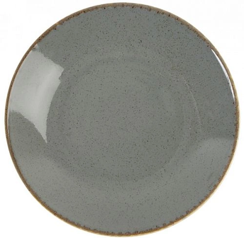 Тарелка глубокая PORLAND Seasons 197626 фарфор, D=26см, темно-серый