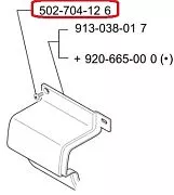 Винт 502704126 (M4x12) для кофемашины LA CIMBALI