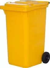 Мусорный контейнер RESTOTARA МКТ 240 желтый / синий / красный