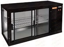 Настольная холодильная витрина HICOLD VRL 1300 R Black