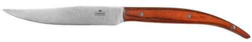 Нож для стейка LUXSTAHL 105мм без зубцов, коричн. ручка кт2534