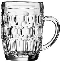 Кружка для пива ARCOROC Британия 989 стекло, 500 мл, D=13,5, H=12,5 см, прозрачный