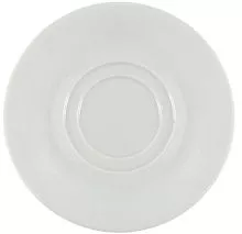 Блюдце PORLAND Soley 132116 фарфор, D=15 см, белый