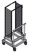 Тележка д/печи конвекционной APACH A3/16HD CFP-416