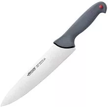 Нож поварской ARCOS 241100 сталь нерж., полипроп., L=39/25см, серый