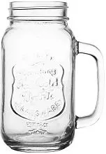 Кружка для пива PROBAR Банка ZF1623006A стекло, 620 мл, D=6,4, H=16,5 см, прозрачный