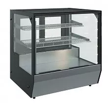 Витрина настольная холодильная CARBOMA Ambra AC59 VV 0,9-1 нерж.сталь