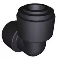 Фиттинг угловой O8F-O8F ELBOW FITTING KEL1185A