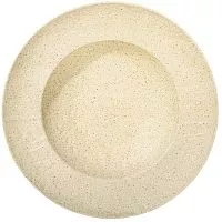 Тарелка глубокая WILMAX Sandstone WL-661331/A фарфор, D=28,5 см, песочный