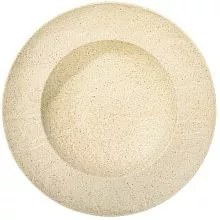 Тарелка глубокая WILMAX Sandstone WL-661331/A фарфор, D=28,5 см, песочный