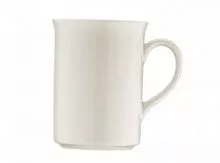 Кружка BONNA Уйат MUG08KIN фарфор, 280 мл, D=7,5, H=10,4 см, белый